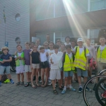 een dag in Woonzorgcentrum Sint-Medard en fietsdiploma zilver