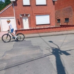 een dag in Woonzorgcentrum Sint-Medard en fietsdiploma zilver