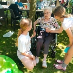 een dag in Woonzorgcentrum Sint-Medard en fietsdiploma zilver