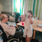 een dag in Woonzorgcentrum Sint-Medard en fietsdiploma zilver