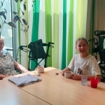 een dag in Woonzorgcentrum Sint-Medard en fietsdiploma zilver