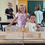 Maquette van de klas